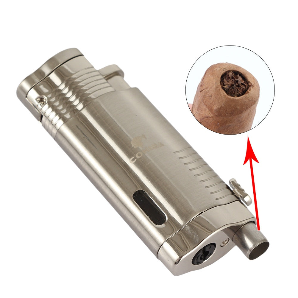 Windproof Cigar Lighter Personality And Versatility With Drilling