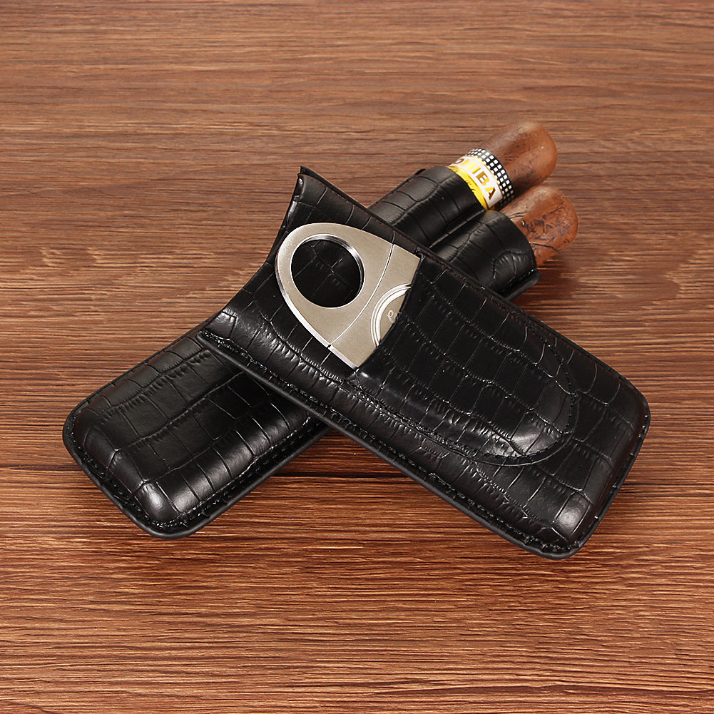 2 Cigarette Box Free Cigar Scissor Cigar Humidor