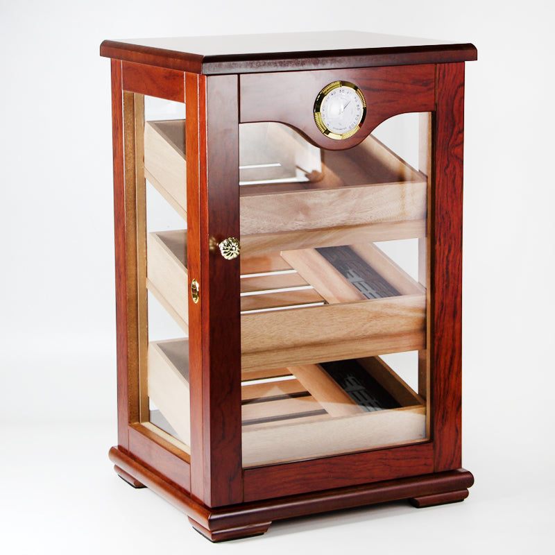 Premium Wood Large Capacity Cigar Humidor