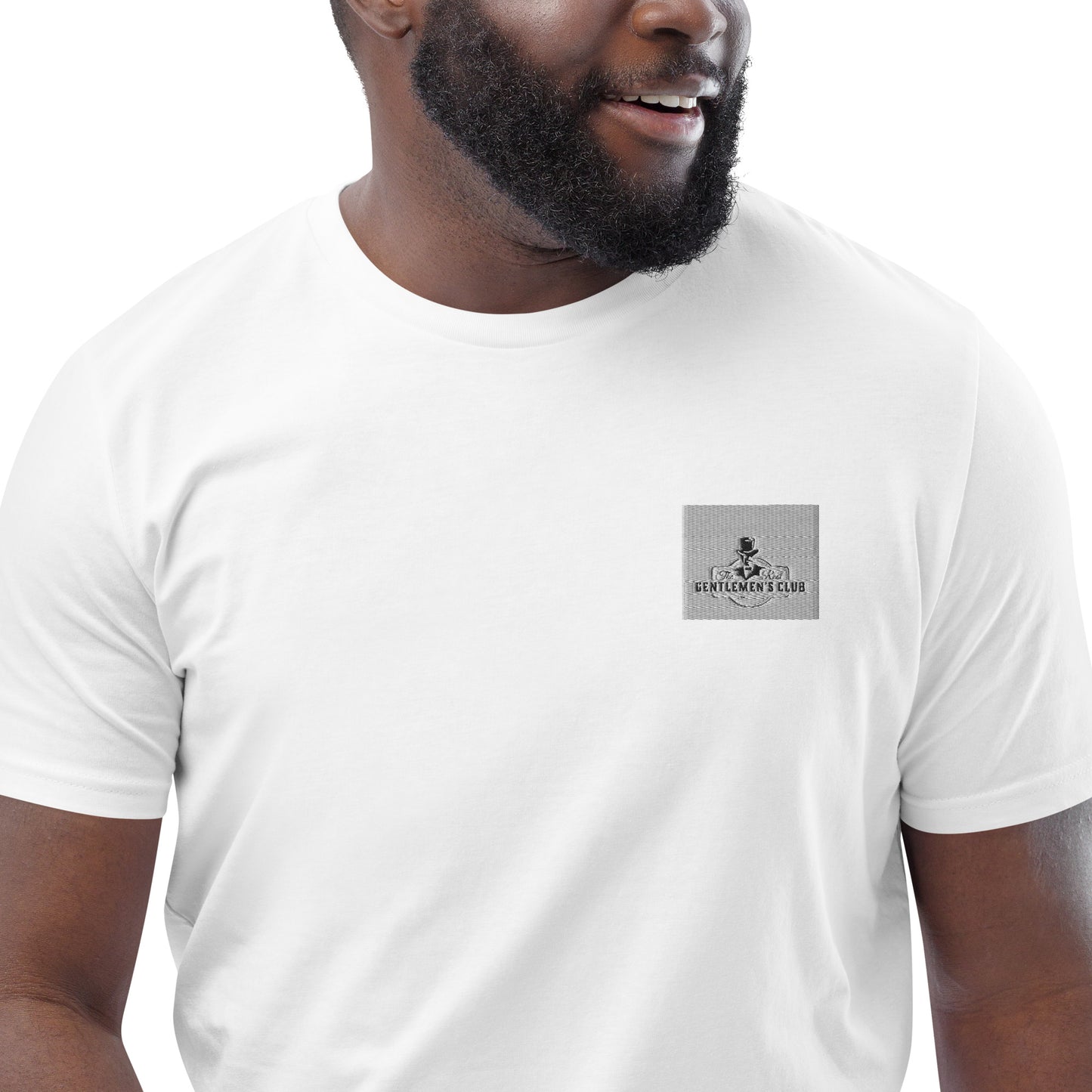 Extremely comfy Gentlemens club organic cotton t-shirt
